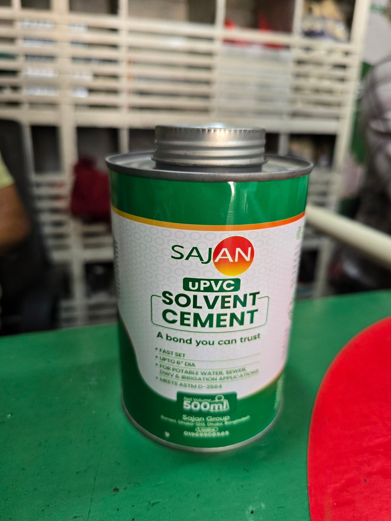 UPVC Solvent Cement-Sajan by Dinajpur Sanitary Store - ConstructionMart
